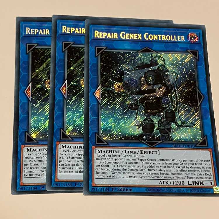 リペア・ジェネクス・コントローラー　　　英語版　EU版　3枚