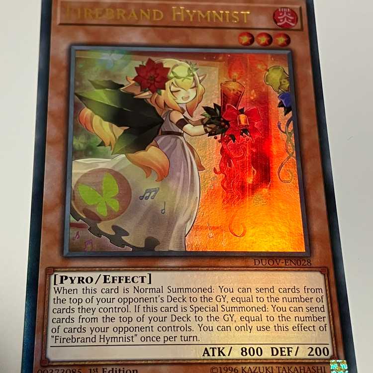 Firebrand Hymnist English edition EU edition