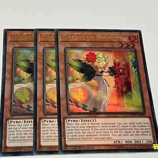 Firebrand Hymnist English EU edition 3 copies