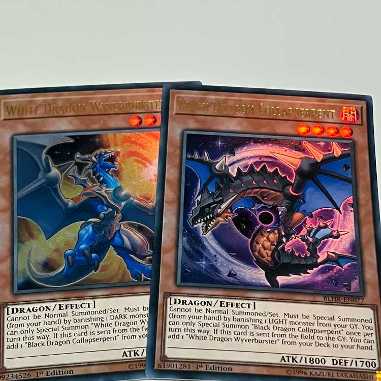 Black Dragon Collapserpent White Dragon Wyverburster English EU version