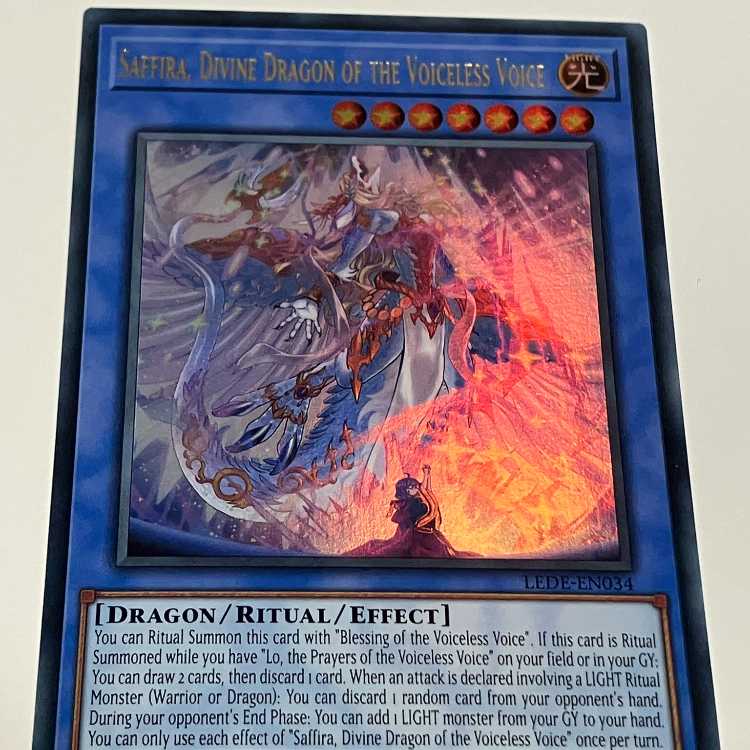 Saphira, the Solemn Dragon God English EU edition