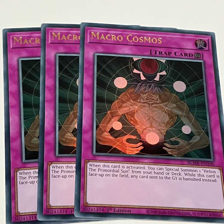 Macro Cosmos English EU edition 3 copies