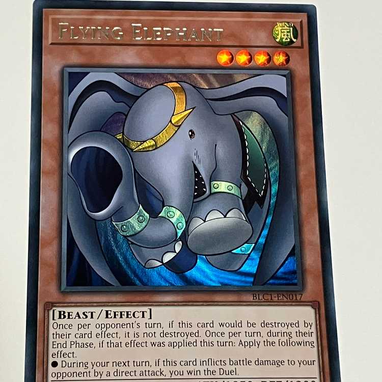 Flying Elephant English EU Silver