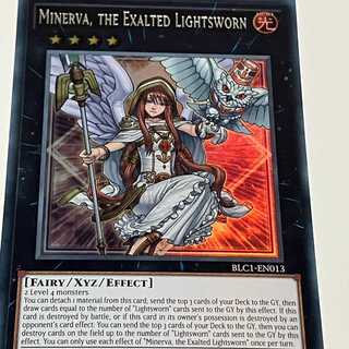 Minerva, the Exalted Lightsworn English EU edition Silver