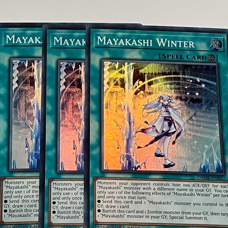 Mayakashi Winter English EU edition 3 copies