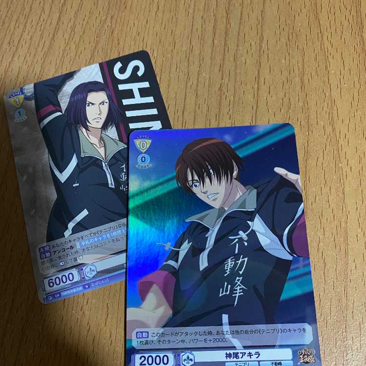 BR 神尾アキラ[WSB_TNPR/01B-011B]+おまけ1枚