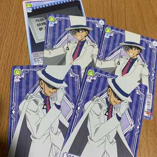 自由自在な声色 怪盗キッド2枚+変装の天才 怪盗キッド2枚+怪盗キッドの予告状