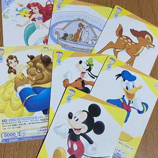 ミッキーマウス+ベル&野獣+アリエル+ドナルドダック+おしゃれキャット+バンビ他