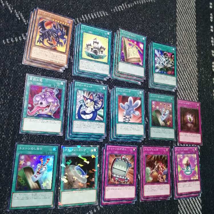 遊戯王　トゥーン　デッキ　トゥーンカオスソルジャー　しおり　[03502]