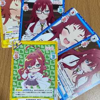 RR 化学部部長 楠莉,R 本当の姿 楠莉等5枚セット