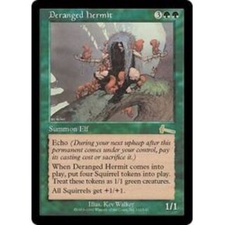 MTG 錯乱した隠遁者/Deranged Hermit ULG 英語版 2枚 EX+]錯乱した隠遁者/Deranged Hermit《英語》【ULG】の通販