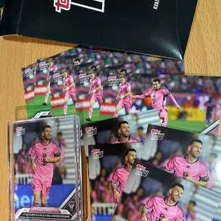 24時間限定販売だったメッシのカード2種10枚セット LIONEL MESSI