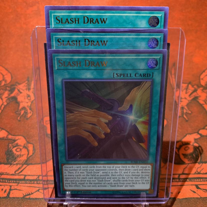 【ケースに入れ発送！】遊戯王 英語版 一撃必殺！居合いドロー ウル 3枚セット