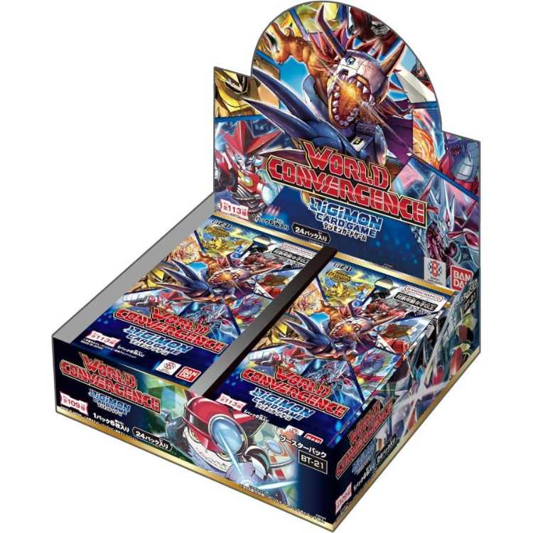 デジモンカードゲーム ブースターパック WORLD CONVERGENCE【BT-21】BOX 1BOX