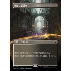(FOIL)(Full Art)Shadowy Backstreet [Japanese] [MKM