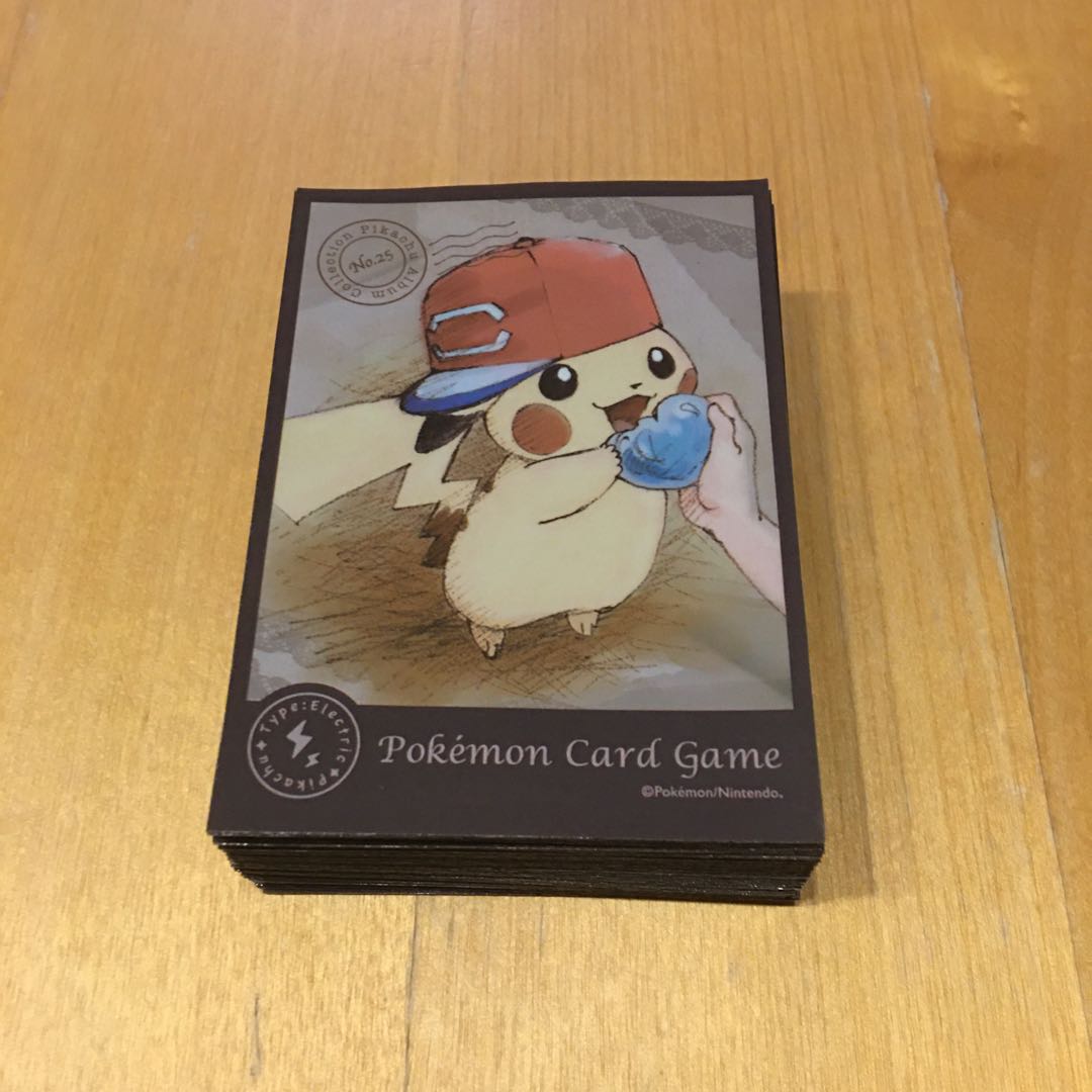 ピカチュウ 64枚 デッキシールド デッキスリーブ