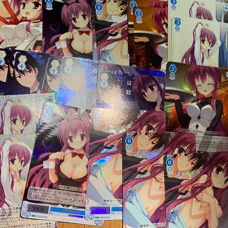 莉音まとめ売り！箔押しPR重なったふたりの運命やSR 大胆な姿含むSR9枚入り