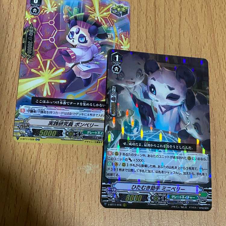 RRR ひたむき助手ミニベリー+RR 実践研究員ポンベリー