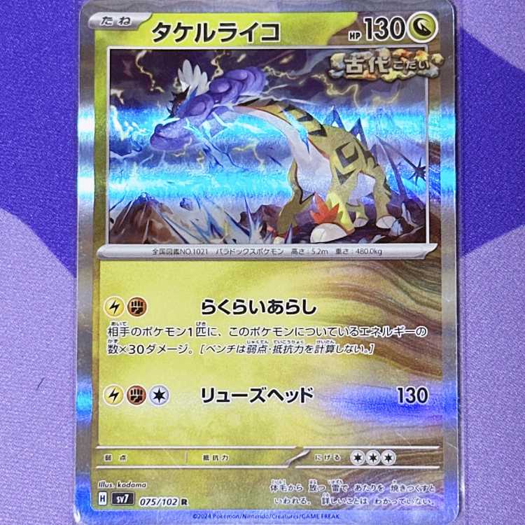 タケルライコ R 075/102