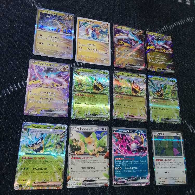 Pokémon Card Jewelry Takeru Raiko Ogapon Deck [03632].