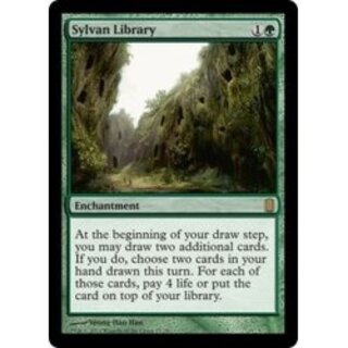 [EX]Sylvan Library/Sylvan Library [English] [Commander's Arsenal
