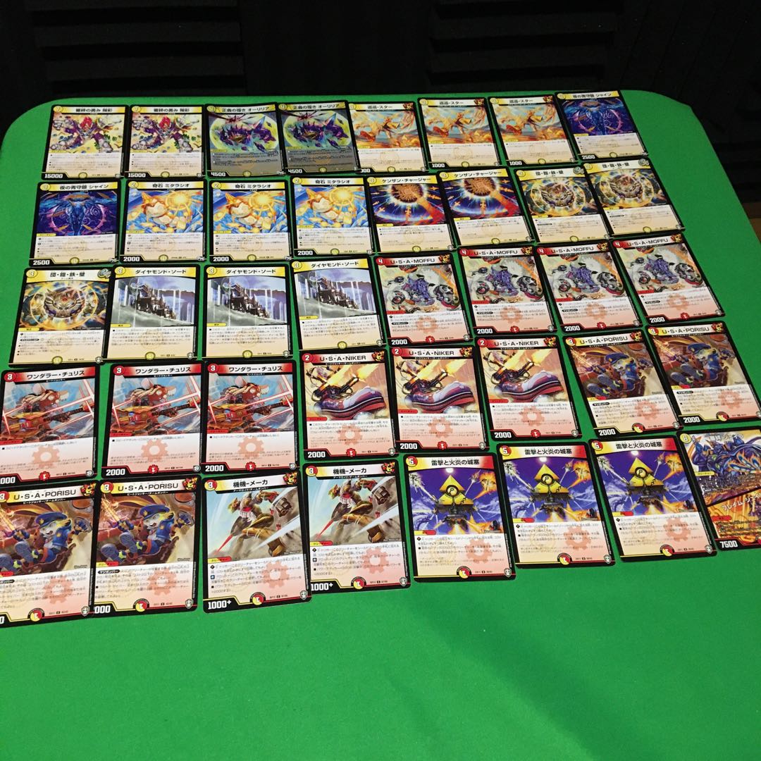 U・S・Aスターデッキ(素人構築)