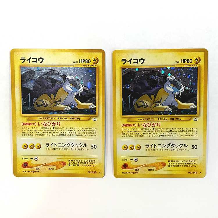 Old Back Raikou Set of 2 25E North E2