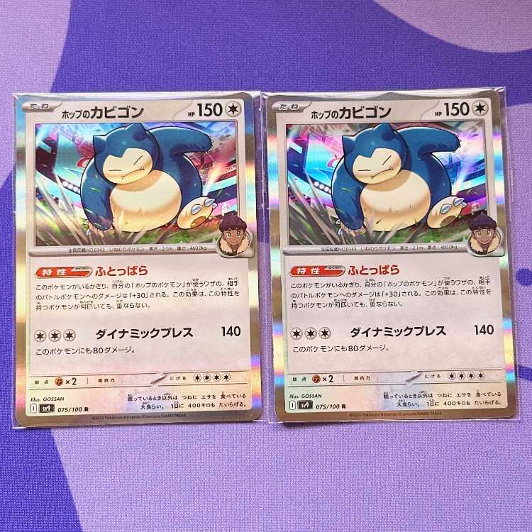 Hop's Snorlax R 075/100