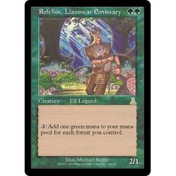 [EX+]Rofellos, Llanowar Emissary/Rofellos, Llanowar Emissary [English] [UDS