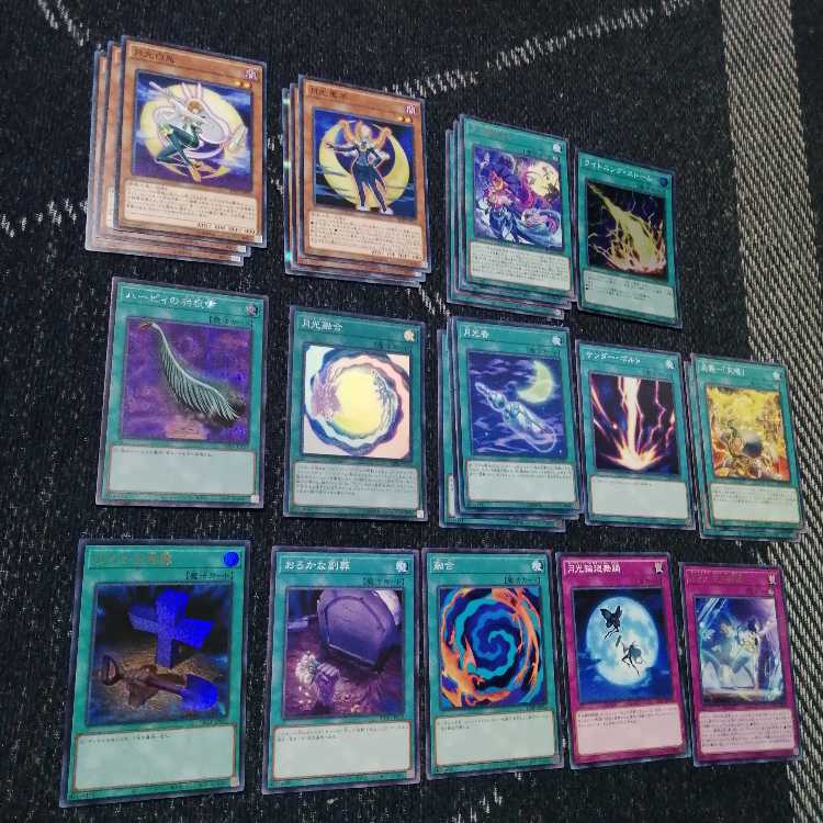 遊戯王　月光　デッキ　ムーンライト　月光舞剣虎姫　月光融合　[03744]