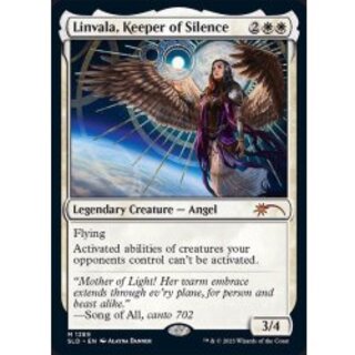 [EX+](FOIL)(1289)静寂の守り手、リンヴァーラ/Linvala, Keeper of Silence《英語》【SLD】