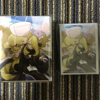 シロナ＆カトレア デッキケース デッキシールド セット