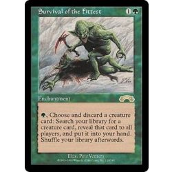 MTG 適者生存/Survival of the Fittest 英語 EX+]適者生存/Survival of the Fittest《英語》【EXO】の通販