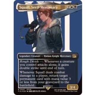 サージFOIL)SeeDの傭兵、スコール/Squall, SeeD Mercenary《英語