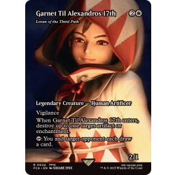 ガーネット・ティル・アレクサンドロス17世/第三の道のロラン　英語　FOIL 買取相場】-MtG-(英)ガーネット・ティル・アレクサンドロス17世