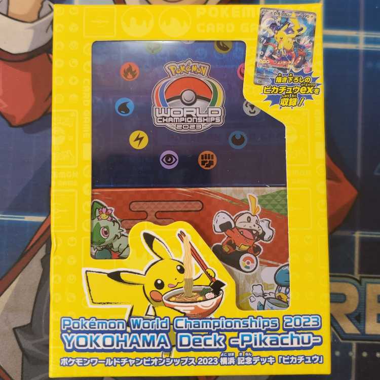 Pokémon WCS2023 Yokohama Commemorative Deck "Pikachu 1BOX