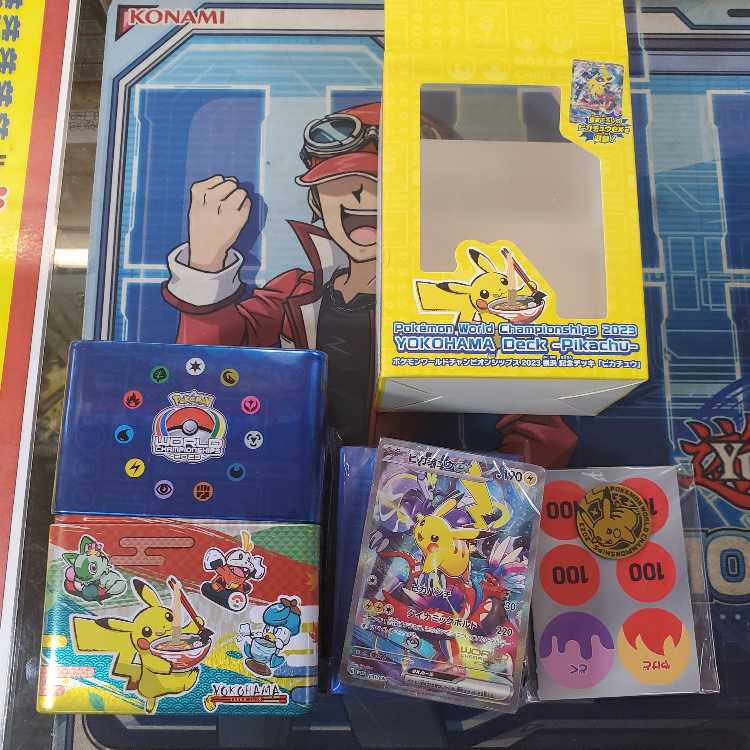 Pokémon WCS2023 Yokohama Commemorative Deck "Pikachu 1BOX