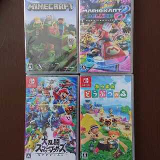 任天堂スイッチ ソフト  4点セット 美品