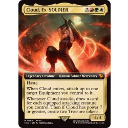 [EX+](FOIL)(Full Art)(0168) Ex-SOLDIER, Cloud/Cloud, Ex-SOLDIER [English] [FIC