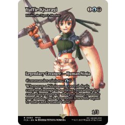 ユフィ・キサラギ 虎の影、百合子 継承史foil 1枚 英語 MTG