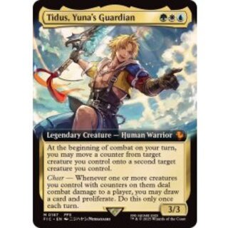 (FOIL)(Full Art)(0187)Tidus, Yuna's Guardian [English] [FIC