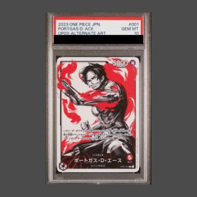 お歳暮ならオンライン PSA10】ポートガス・D・エース(パラレル) P-L OP03-001の通販 ワンピース カードゲーム