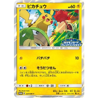 ピカチュウ 224/sm-p プロモ みんなでいわう psa10 シングルカード
