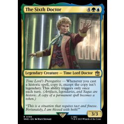 MTG 6代目ドクター 英語 foil ショーケース シリアル ダブルレインボウ ダブルレインボウFOIL)6代目ドクター/The Sixth Doctor《英語
