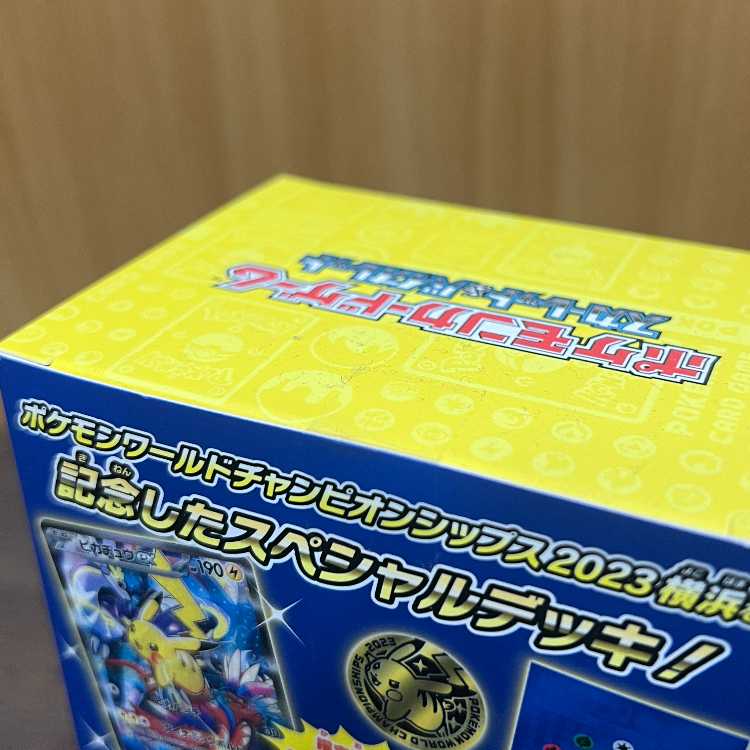 Pokémon World Championships 2023 Yokohama Commemorative Deck Pikachu Pokéka