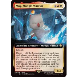 モーグリ族の戦士、モグ/Mog, Moogle Warrior (拡張アート版