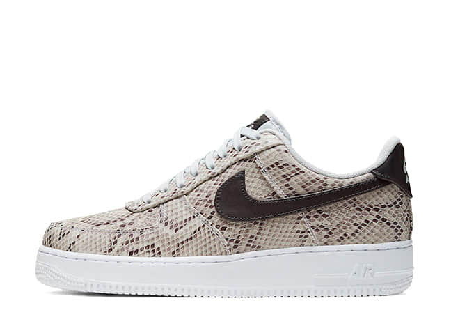 Nike Air Force 1 '07 Prm "Snakeskin" White/Brown 28.5cm