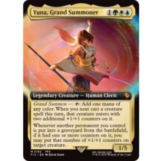 [EX+](FOIL)(Full Art)(0192) Yuna, Grand Summoner [English] [FIC