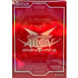 〔状態A-〕スリーブ『ARCVレッドデュエリストフェスティバル』40枚入り【-】{-}《スリーブ》
