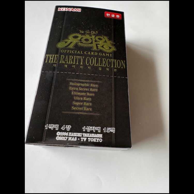 Yu-Gi-Oh! Korean version Rarity Collection, unopened [originally without shrink wrap].